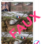 [Mopti Check] : faux, cette photo ne montre pas un drone français abattu à Kidal
